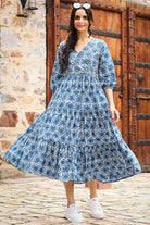 Daisy Indigo Dress - Dhãran