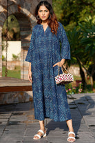 Kiran Indigo Dress - Dhãran