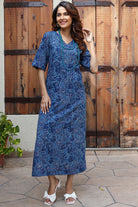 Tanya Indigo Dress - Dhãran