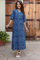 Tanya Indigo Dress - Dhãran