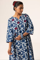 Phool Kurta Hand-Block Floral Cotton