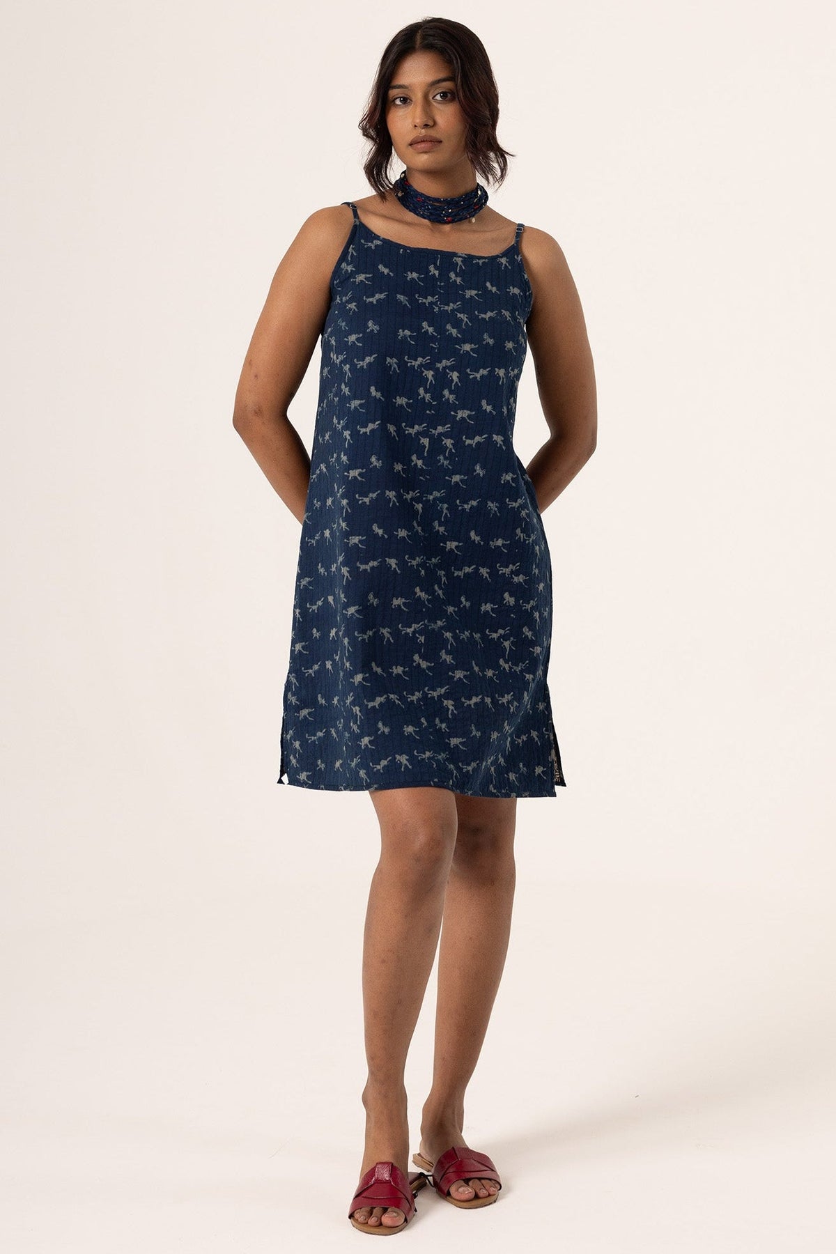 Timmy Shift Dress Blue - Dhãran