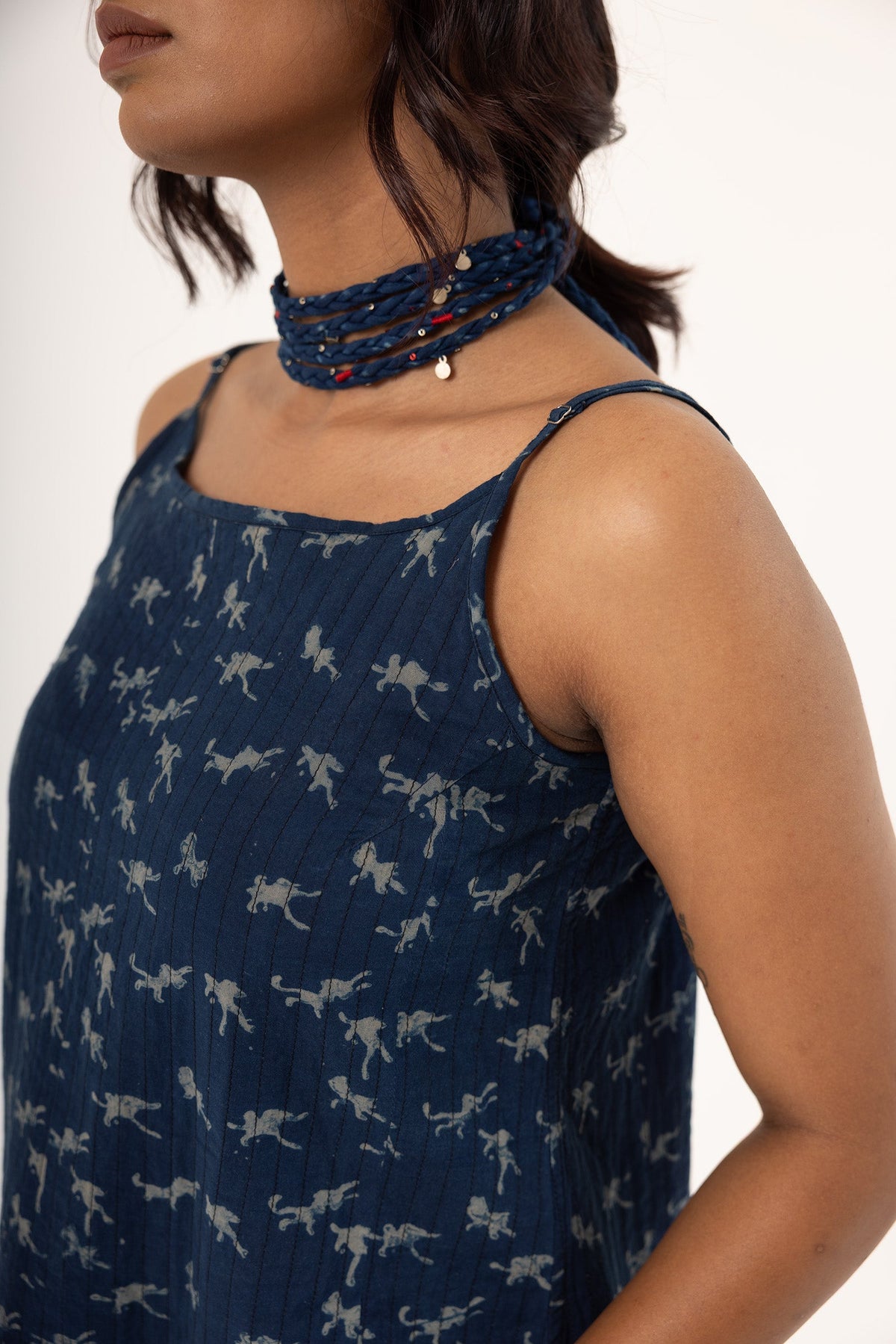 Timmy Shift Dress Blue - Dhãran