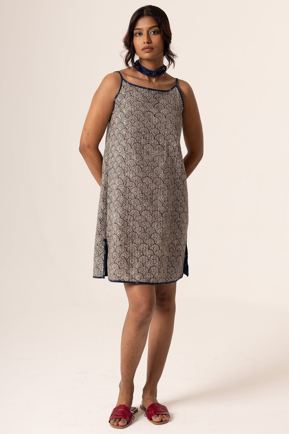 Timmy Shift Dress Blue - Dhãran