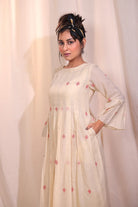 Redwood Jamdani Dress-Sutra Art of Clothing