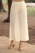 Lemon Woven Pure Cotton Co-ord Set-Sutra Art of Clothing
