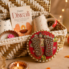 Ruby & Azure Celebration Tumbler Hamper – Premium Diwali Gift Basket - https://artecasa.in/