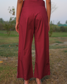 Aashi Hand-Embroidered Pant – hand-embroidered 100% cotton – RASRA MAI