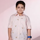 Ishin Hand-Embroidered Shirt – hand-embroidered 100% cotton – RASRA MAI