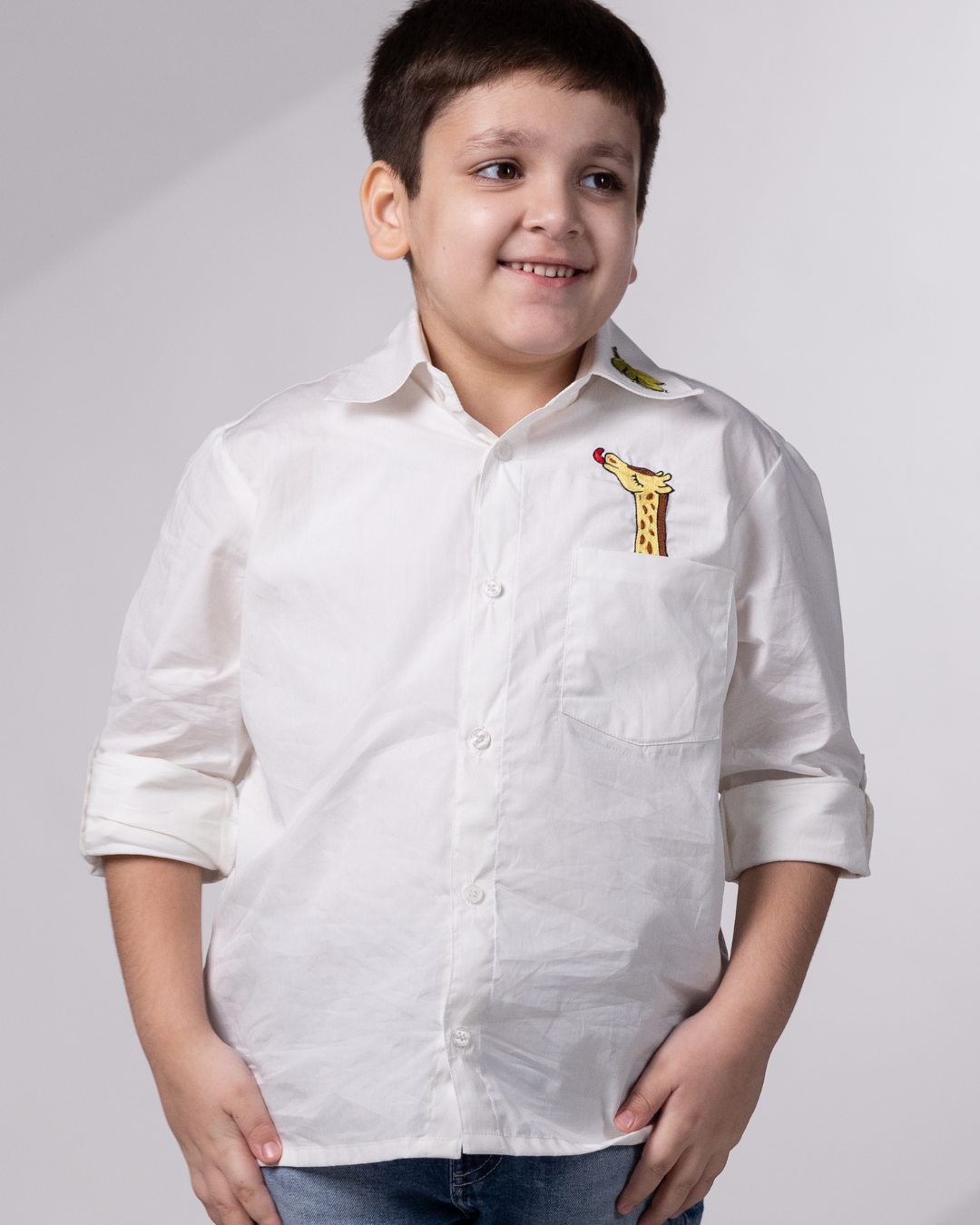 Ayaan Hand-Embroidered Shirt – hand-embroidered 100% cotton – RASRA MAI