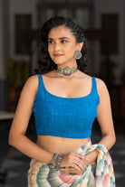Basic Teal Blouse-Sutra Art of Clothing