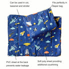 Outer Space Re-usable diaper changing mat - Set of 3 - Oranges and Lemons