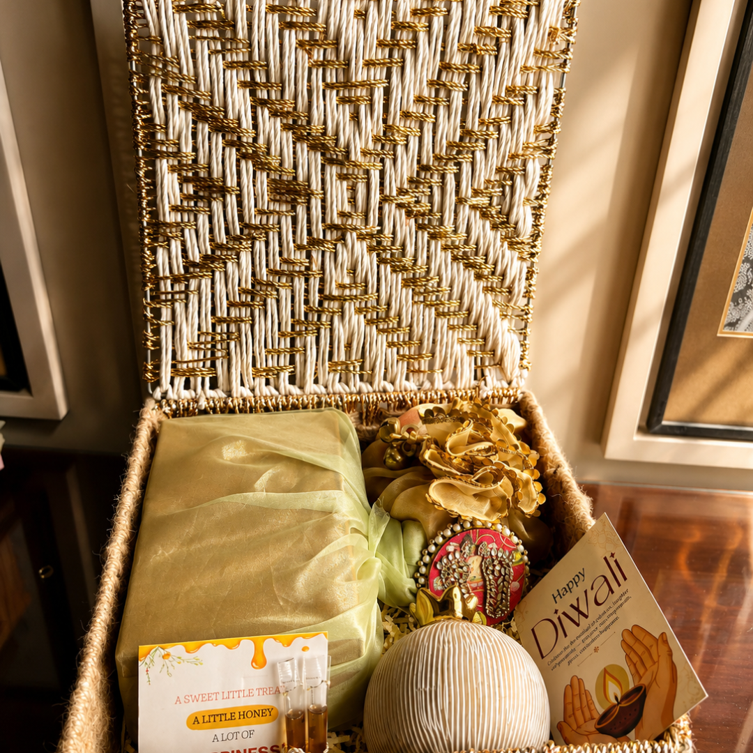 Royal Diwali Celebration Jumbo Gift Basket | Premium Festive Diwali Hamper - https://artecasa.in/