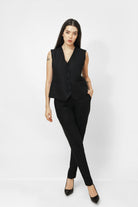 Dove - Woman linen vest adamleaves