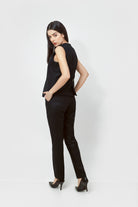 Dove - Woman linen vest adamleaves