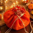 Kesar Utsav Orange Potli & Toran Set | Festive Diwali Décor - https://artecasa.in/
