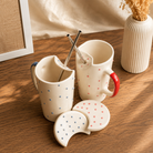Perfect Jodi Rakhi Gift Hamper | Premium Bhai Bhabhi Rakhi Gift Set with Ceramic Tumbler - https://artecasa.in/