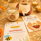 Festive Bloom Basket Planter Diwali Gift Set - https://artecasa.in/