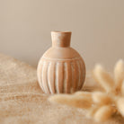Rustic Porcelain Vase | Aesthetic Handmade Look Decorative Vase for Home Decor & Living Room – ArteCasa - https://artecasa.in/