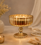 Silver Shimmer Urli Decorative Candle – Elegant Festive Soy Wax Candle - https://artecasa.in/