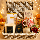 Royal Shagun White & Gold Diwali Gift Hamper - https://artecasa.in/