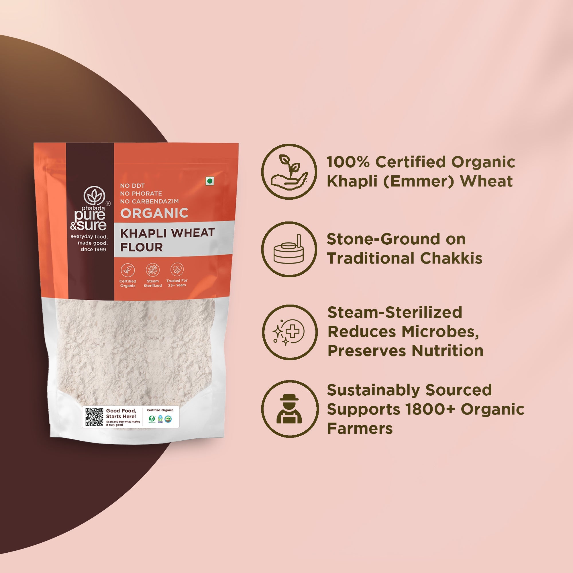 Khapli Wheat Flour Features