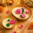Twin Aura Urli Candle Set of 2 | Lemon Grass Diwali Candles - https://artecasa.in/