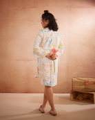 Piah Hand-Embroidered Summer Shirt Dress – hand-embroidered 100% cotton – RASRA MAI