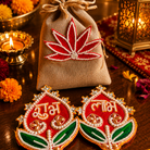 Shubh Labh Ruby Tealight Festive Decor – Diwali Home Décor - https://artecasa.in/
