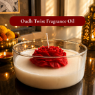 Crimson Rose Diwali Candle Gift Hamper – Elegant Festive Gift - https://artecasa.in/