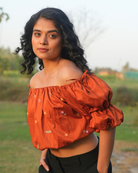 Llainaa Hand-Embroidered Crop Top – hand-embroidered 100% cotton – RASRA MAI
