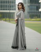 Elegant Indira brown handloom cotton saree styled as a comfortable office wear saree