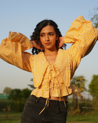 Rayaa Hand-Embroidered Top – hand-embroidered 100% cotton – RASRA MAI