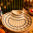 Emerald Nazar Luxe Gift Box | Evil Eye, Seashell Platter & Diwali Candle Hamper - https://artecasa.in/