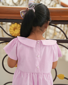 Veda Hand-Embroidered Dress – hand-embroidered 100% cotton – RASRA MAI