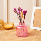 Blush Bloom Pink Vase with Dried Flowers | Decorative Home Décor Vase - https://artecasa.in/