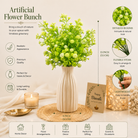Garden Mist Green Gypsophila Artificial Flower | Diwali Decor - https://artecasa.in/