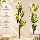 Verdant Champaca Magnolia Artificial Flower | Diwali Decor - https://artecasa.in/