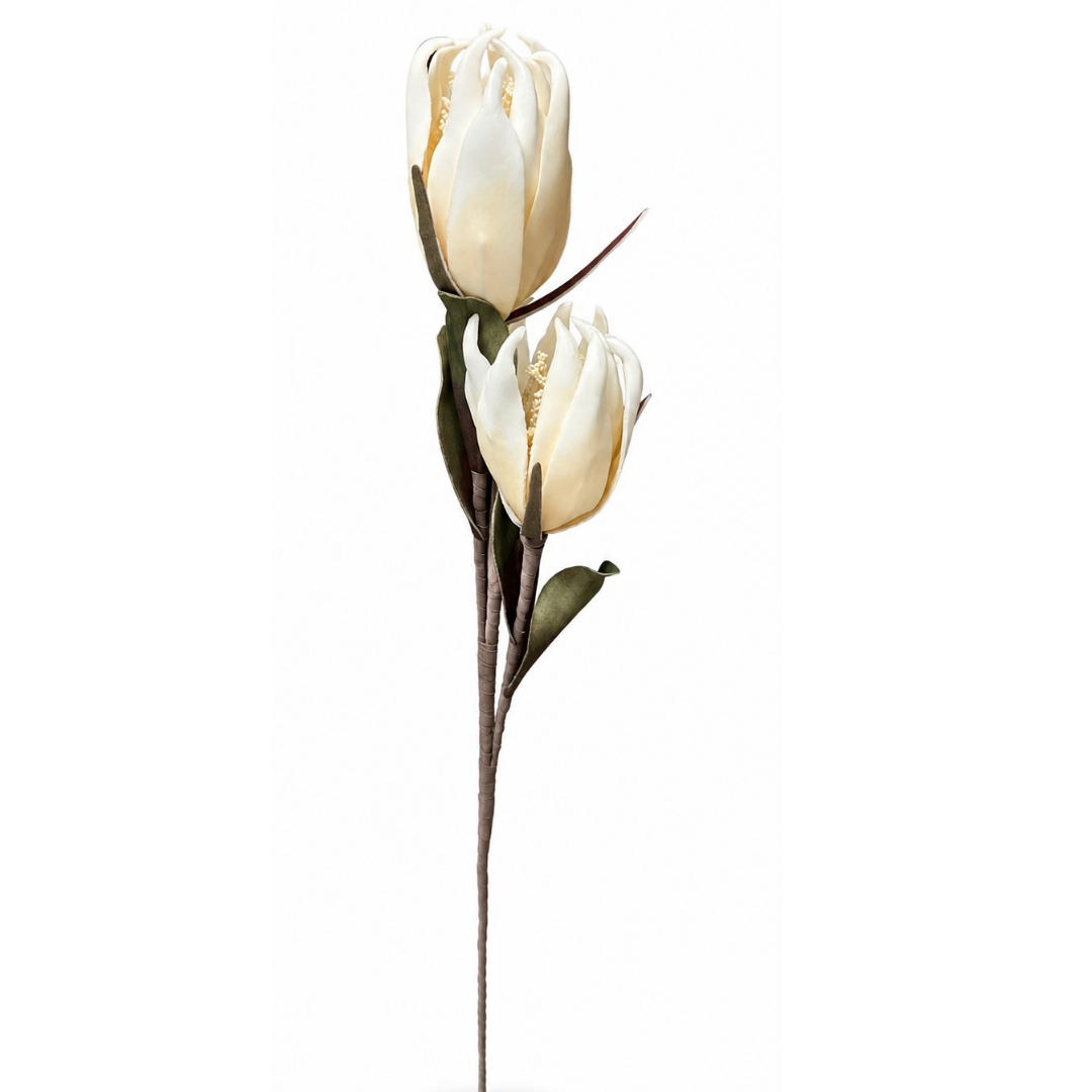 Sunlit Champaca Magnolia Artificial Flower | Diwali Décor - https://artecasa.in/