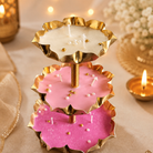 Triveni Glow 3-Tier Urli Diwali Hamper – Elegant Festive Gift - https://artecasa.in/