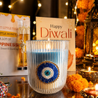 Nazar Glow Diwali Candle Gift Hamper – Festive Evil Eye Gift - https://artecasa.in/