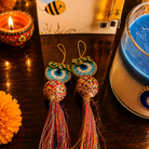 Nazar Halo Diwali Candle Gift Hamper – Evil Eye Festive Gift - https://artecasa.in/
