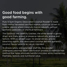 desiccated coconut how it is made