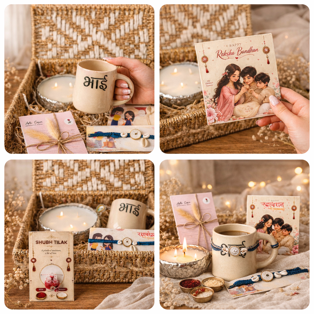Artecasa Forever Bhai Celebration Hamper | Premium Rakhi Gift Hamper - https://artecasa.in/