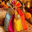 Gulab Glow Pink Festive Gift Basket | Urli Soy Wax Candle & Diwali Décor Hamper - https://artecasa.in/