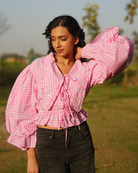 Rayaa Hand-Embroidered Top – hand-embroidered 100% cotton – RASRA MAI