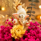 Divine Ganesha Blessings Decorative Dome | Elegant Festive Home Décor - https://artecasa.in/