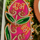 Harit Diwali Celebration Gift Box | Terracotta Candle & Shubh Labh Potli - https://artecasa.in/
