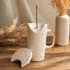 Artecasa Crimson Ceramic Sipper Hamper | Premium Raksha Bandhan Gift Hamper - https://artecasa.in/