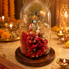 Hanuman Blessings Sacred Decorative Dome | Hanuman Ji Red Dome - https://artecasa.in/